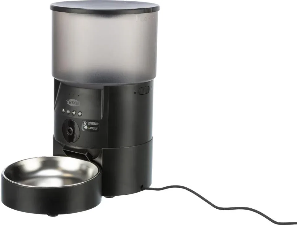 Trixie TX4 Smart Automatisk Foderdispenser – appstyret foderautomat til små hunde og katte - Image 2