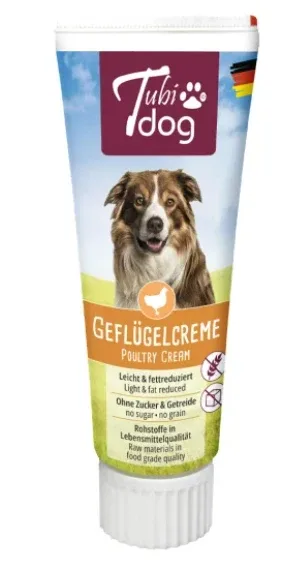 Tubidog med kyllingecreme 75 gr.
