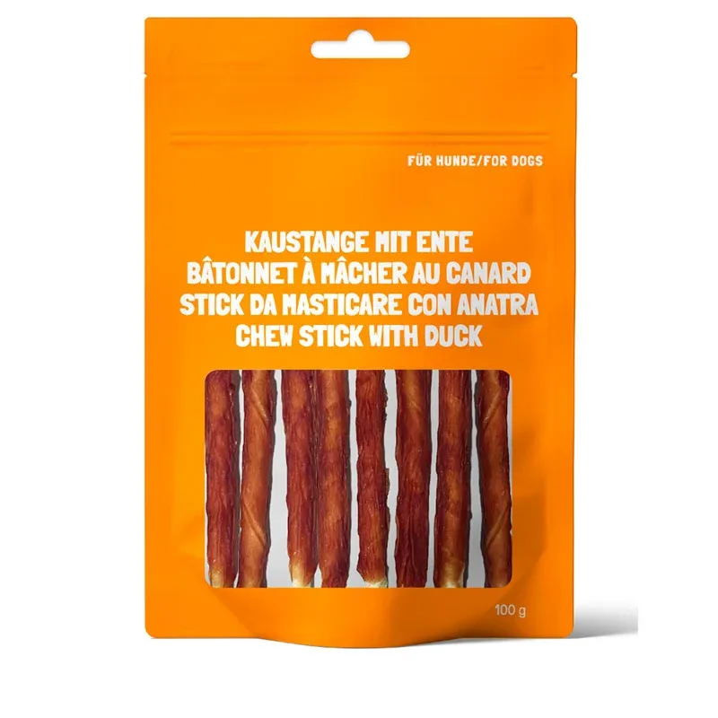 Tyggestænger m/and 100 g