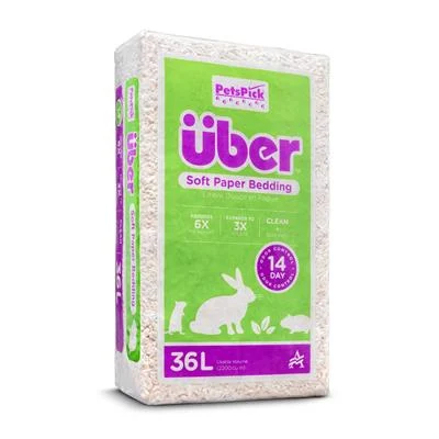 Über Papirstrøelse Hvid 36 L