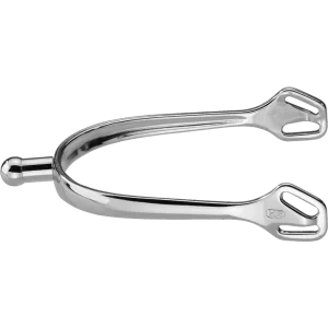 ULTRA fit spurs with Balkenhol fastening – Stainless steel, 20 mm ball-shaped