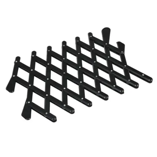 Ventilation gitter Fresh Air S 10-60x24-16 cm sort