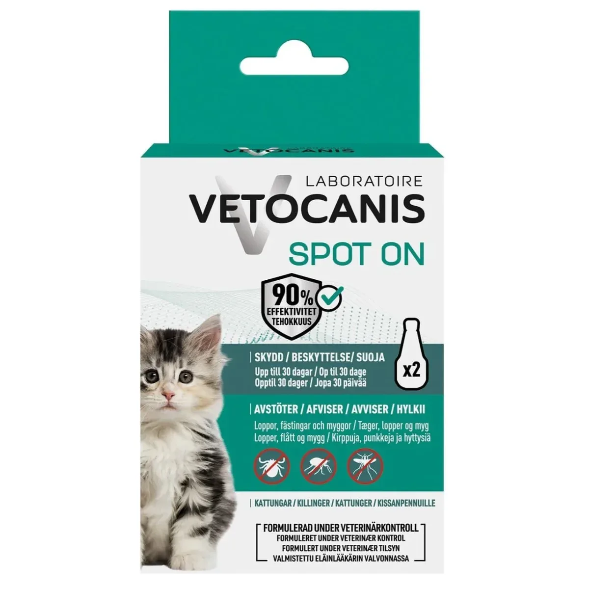 Vetocanis Anti-parasit Spot On Killing – Naturlig beskyttelse