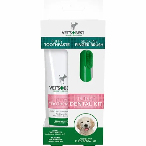 Vets Best – Tandpleje Sæt Til Hvalpe