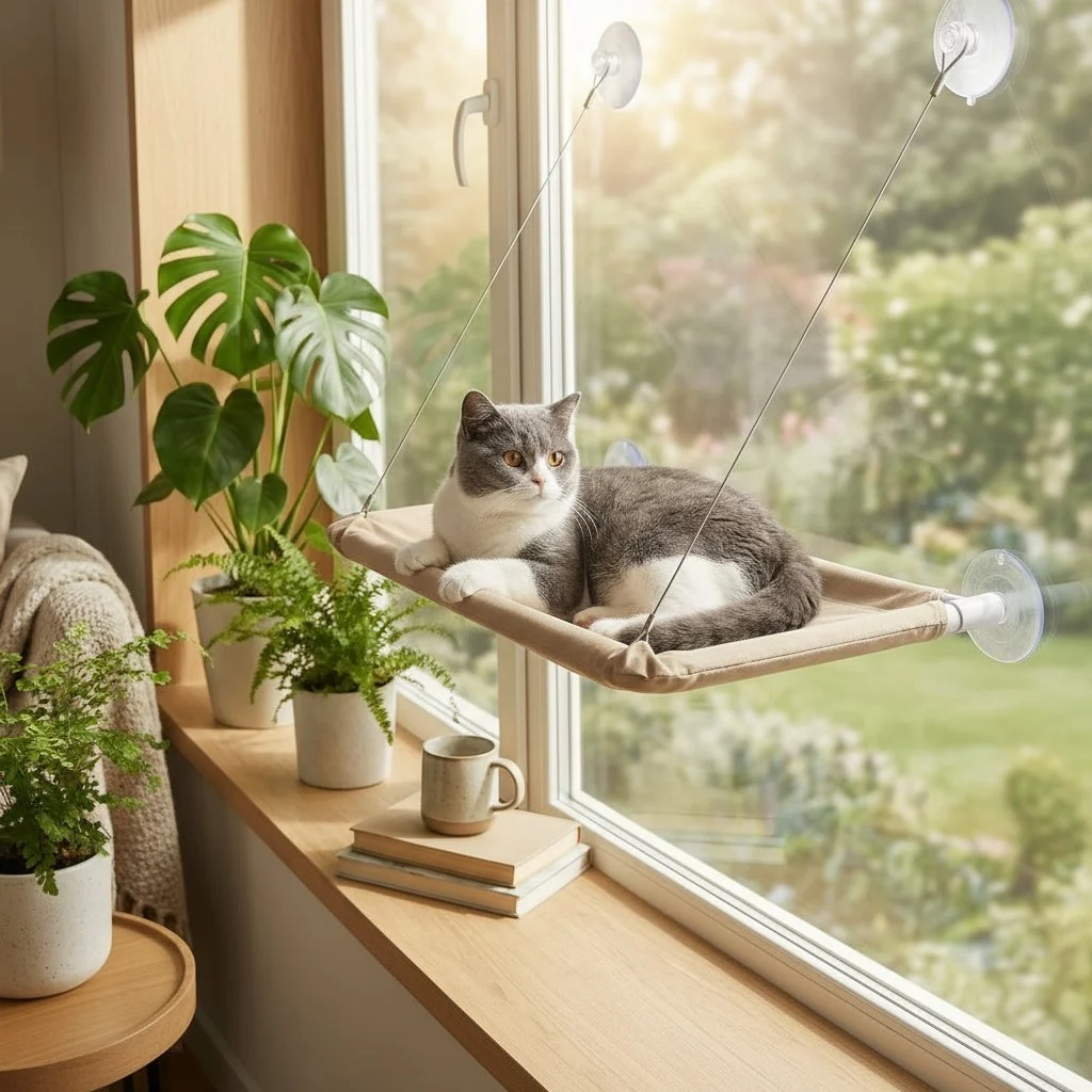 Vindueshængekøje til kat - Image 2
