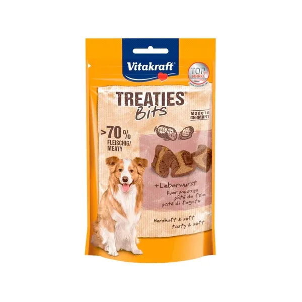 Vitakraft Treaties® Bits med leverpølse 120g
