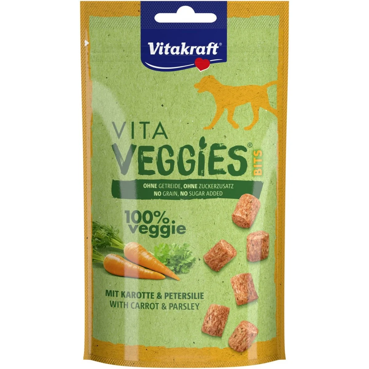 Vitakraft Vita Veggies® Bits Gulerod 40 g – Vegansk hundesnack - Image 2