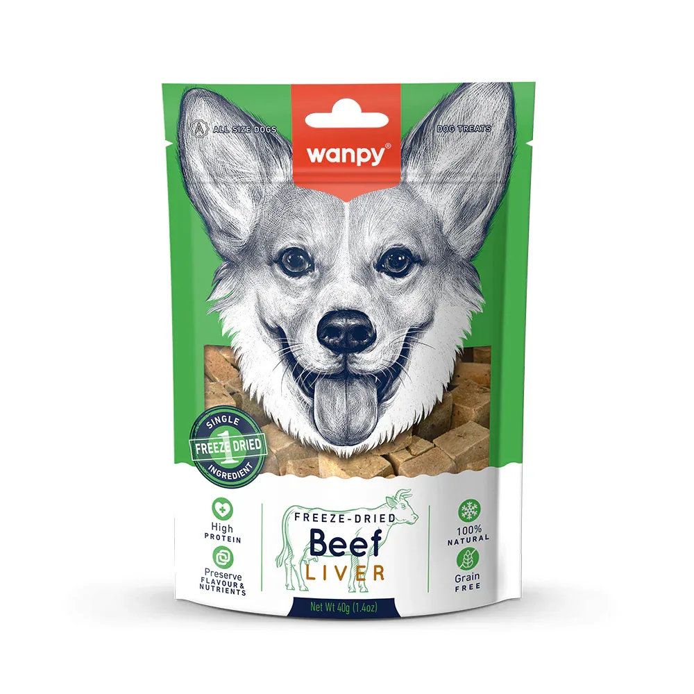 Wanpy – Frysetørret okselever – 40g