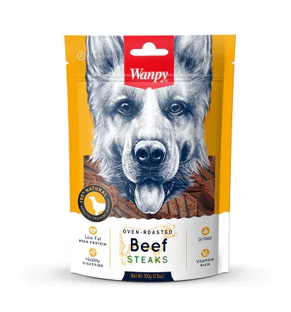 Wanpy – Ovnristede Okse-Bøffer – 100g