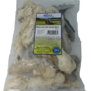 Whesco Kaninpoter med pels – 200g