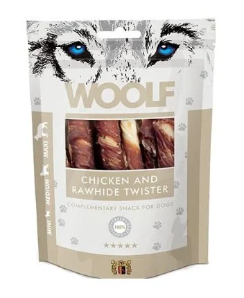 Woolf Chicken and Rawhide Twister