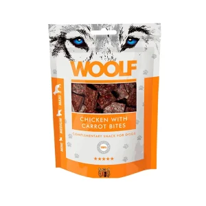 Woolf Kylling med Gulerodsbidder 100g