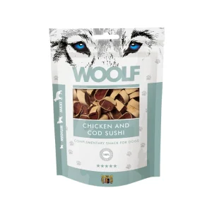Woolf Kylling og Torsk Sushi 100g