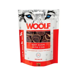 Woolf Okse Sushi med Torsk 100g