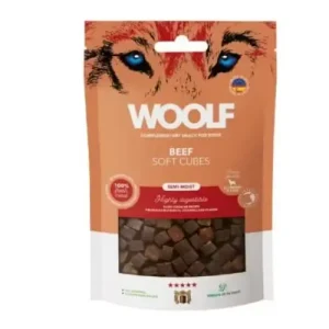 Woolf Soft Cubes Beef, 100g