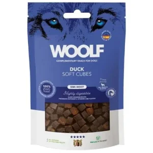 Woolf Soft Cubes Duck (And), 100g.