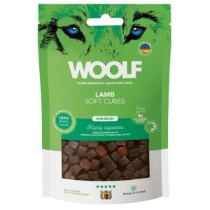 Woolf Soft Cubes Lamb (Lam), 100g.