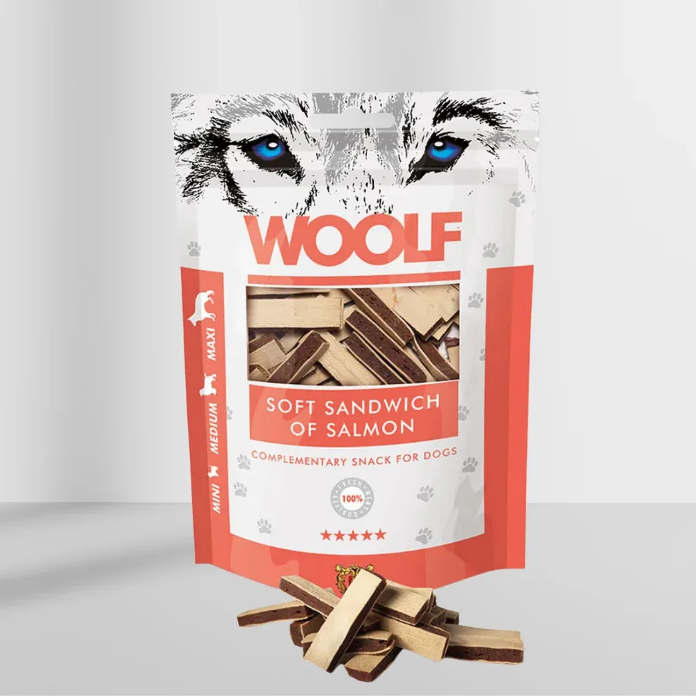 Woolf Soft Sandwich Laks 100g - Image 2