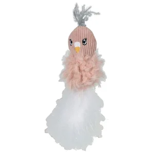 Xmas knitrebold flamingo 23x9x5 cm