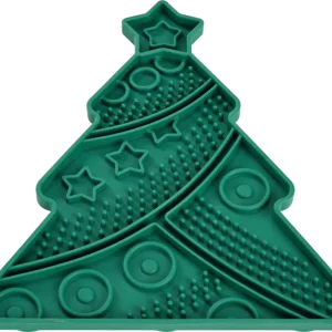 XMAS slikkemåtte juletræ 24x20,5 cm