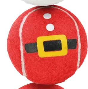 XMAS tennisbolde julemand 3-pak