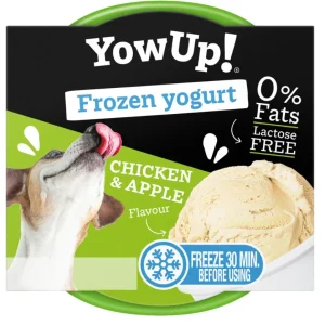 YowUp – Frozen Yoghurt, Kylling & Æble 110g