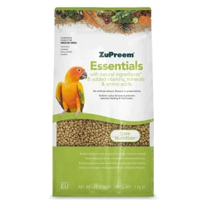 ZuPreem Essential Nymfe & Dværgpapegøje – 1kg